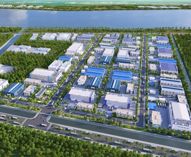 Thiết kế phối cảnh 3d Khu Công Nghiệp