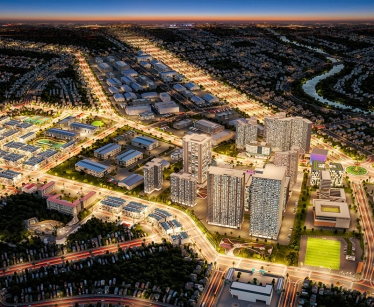 Thiết kế phối cảnh tổng thể 3D dự án bất động sản