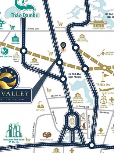 Thiết kế sơ đồ vị trí dự án Bất động sản